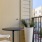 balcony with views of landscaping